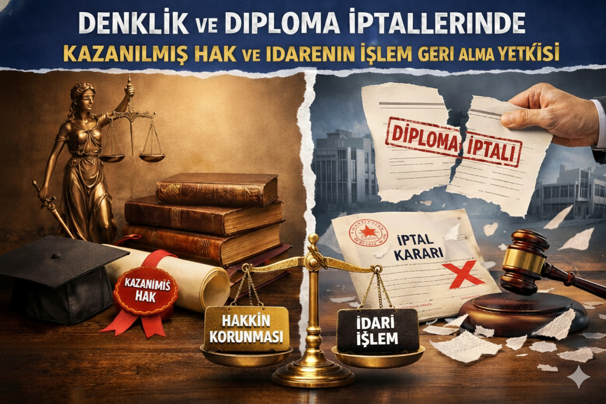 Denklik ve Diploma İptallerinde Kazanılmış Hak ve İdarenin İşlemi Geri Alma Yetkisi